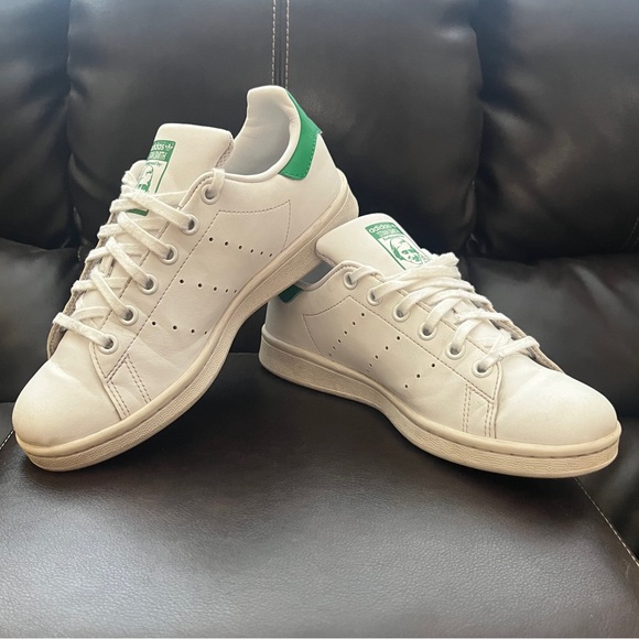 Adidas Originals Stan Smith Shoes – Boys – Size 4-1/2 - Picture 3 of 7